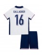 England Conor Gallagher #16 Heimtrikotsatz für Kinder EM 2024 Kurzarm (+ Kurze Hosen)